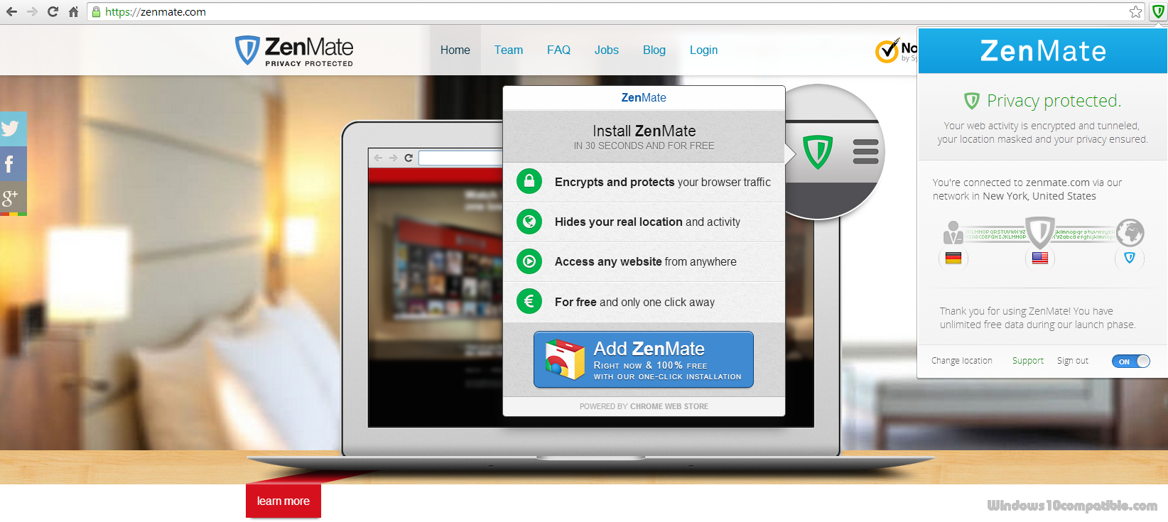 zenmate for chrome windows 7